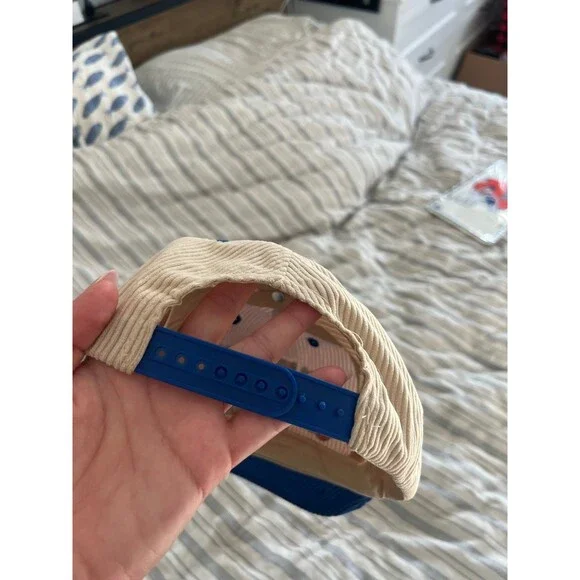 Washington Capitals NHL Hockey Retro Corduroy 50th Anniversary Stadium Hat - Picture 8 of 10